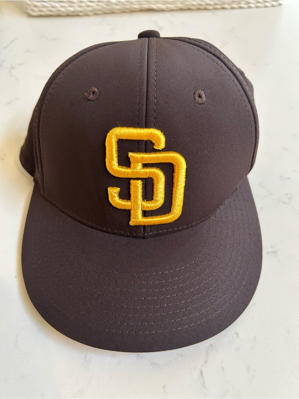 San Diego Padres Brown Team MLB OC Sports Baseball Cap Hat - Picture 1 of 4